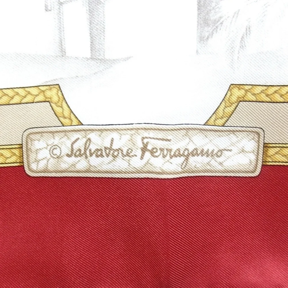 Salvatore Ferragamo Silk Scarf 😍❤️